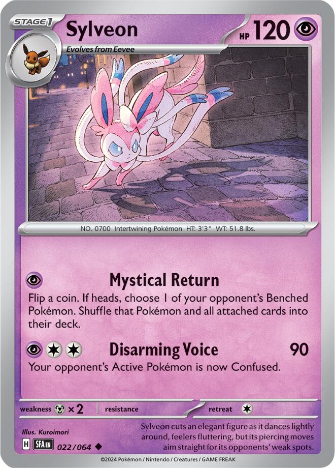 Sylveon (022/064) [Scarlet & Violet: Shrouded Fable] | Enigma On Main