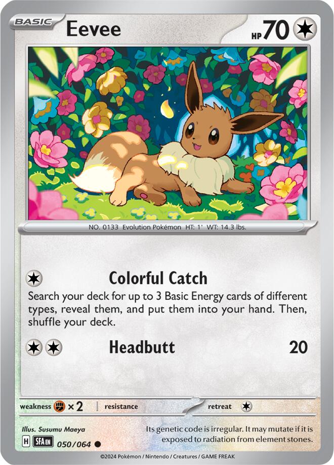 Eevee (050/064) [Scarlet & Violet: Shrouded Fable] | Enigma On Main