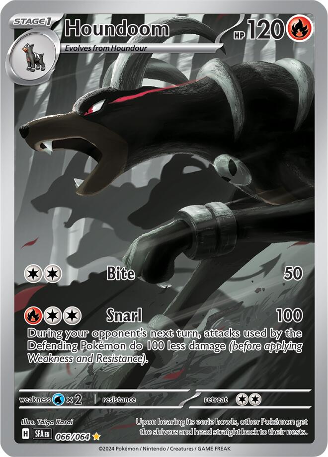 Houndoom (066/064) [Scarlet & Violet: Shrouded Fable] | Enigma On Main