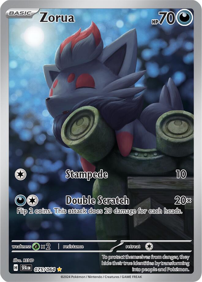 Zorua (075/064) [Scarlet & Violet: Shrouded Fable] | Enigma On Main