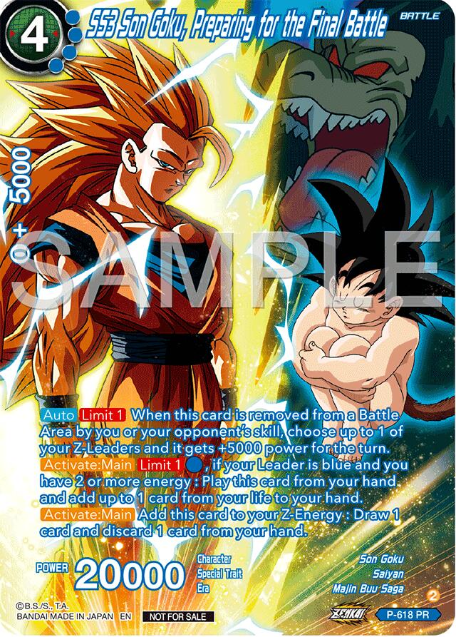 SS3 Son Goku, Preparing for the Final Battle (Full Art) (Deluxe Pack 2024 Vol.2) (P-618) [Promotion Cards] | Enigma On Main