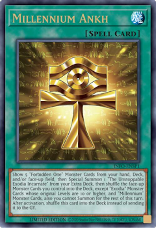 Millennium Ankh (INFO-ENSP1) [INFO-ENSP1] Secret Rare | Enigma On Main