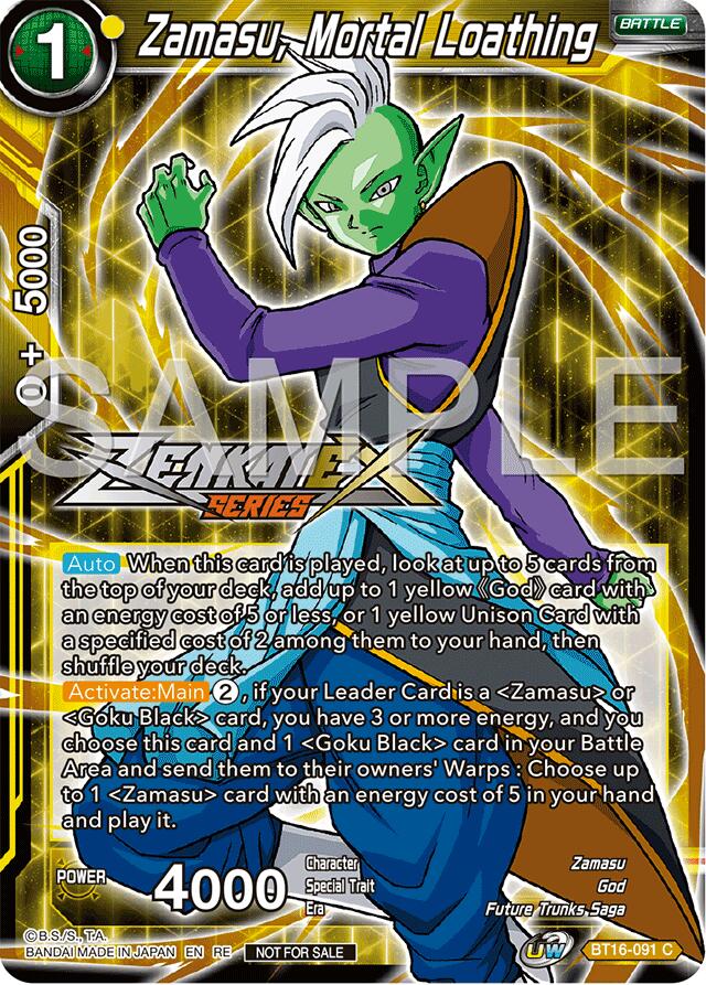 Zamasu, Mortal Loathing (Event Pack 15) (BT16-091) [Promotion Cards] | Enigma On Main