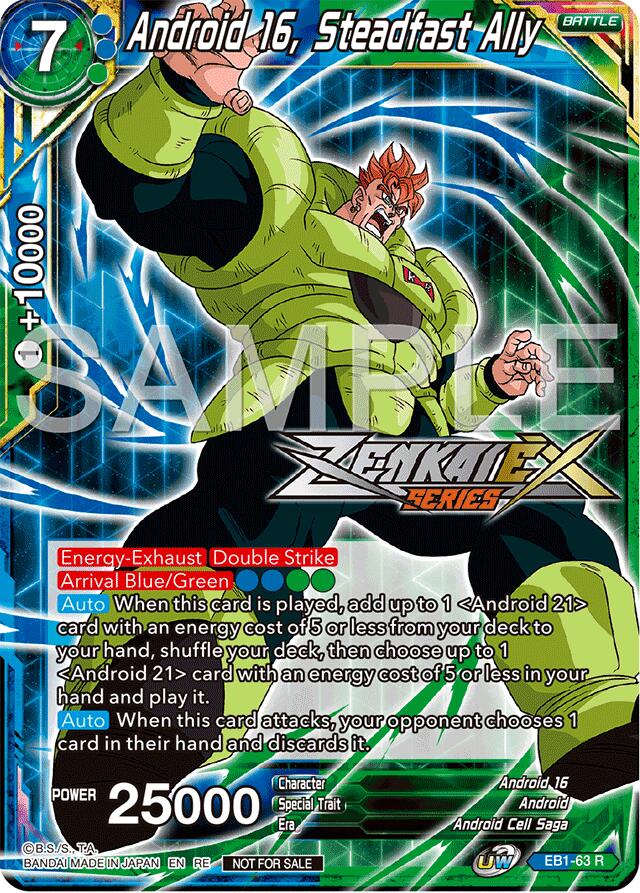 Android 16, Steadfast Ally (Event Pack 15) (EB1-63) [Promotion Cards] | Enigma On Main