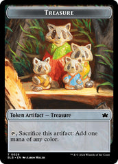 Cat // Treasure Double-Sided Token [Bloomburrow Commander Tokens] | Enigma On Main