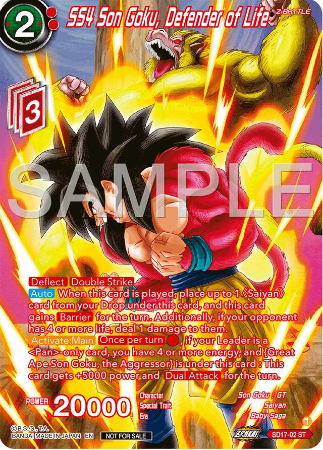 SS4 Son Goku, Defender of Life (Premium Alt-Art Card Set 2024 Vol.2) (SD17-02) [Promotion Cards] | Enigma On Main