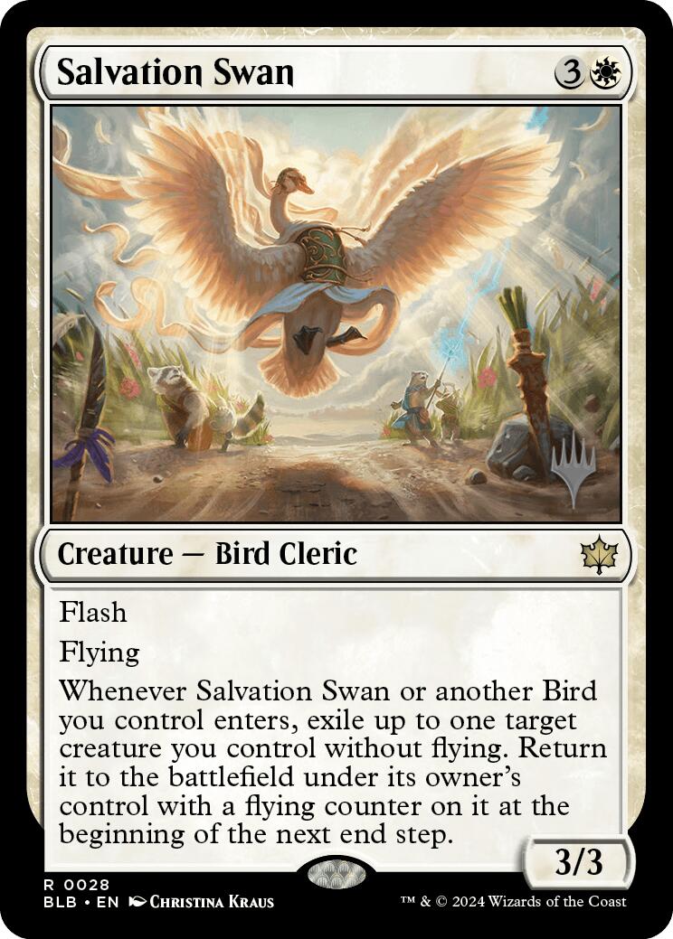 Salvation Swan (Promo Pack) [Bloomburrow Promos] | Enigma On Main