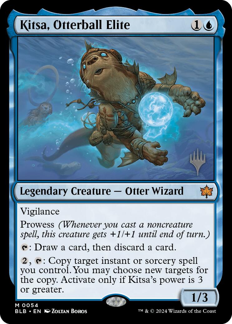 Kitsa, Otterball Elite (Promo Pack) [Bloomburrow Promos] | Enigma On Main