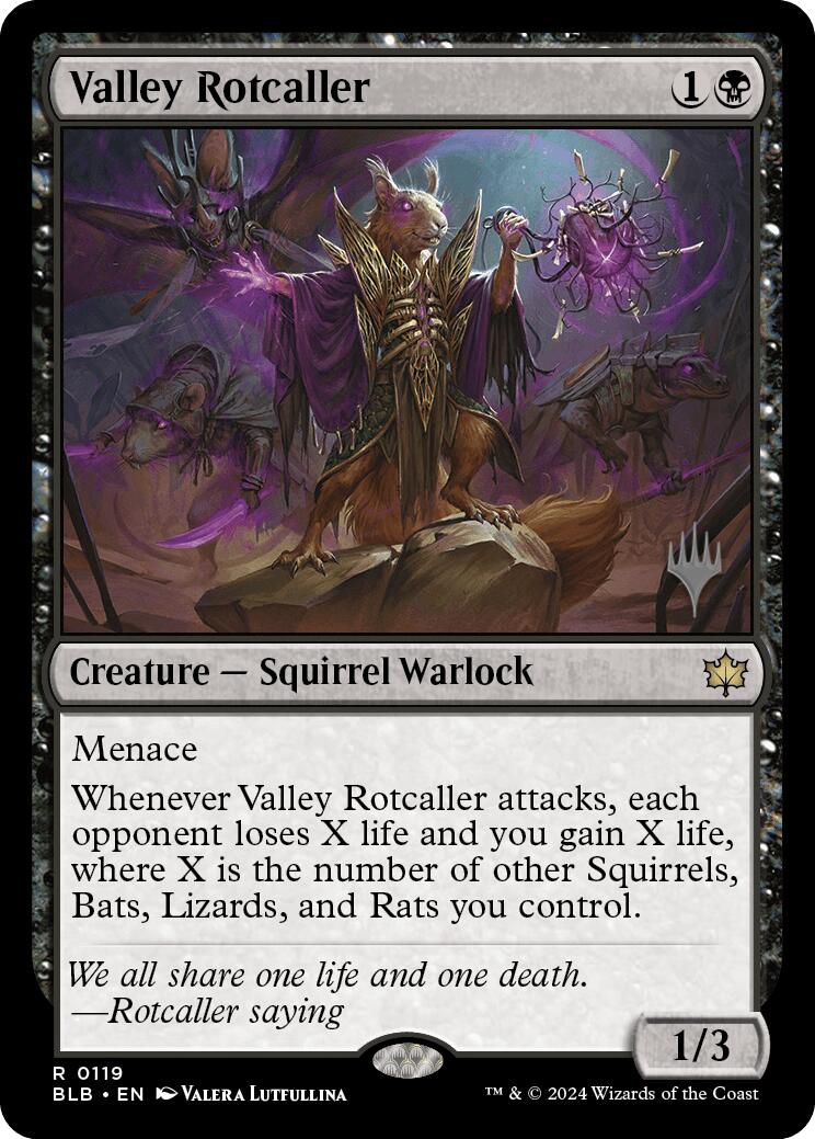 Valley Rotcaller (Promo Pack) [Bloomburrow Promos] | Enigma On Main