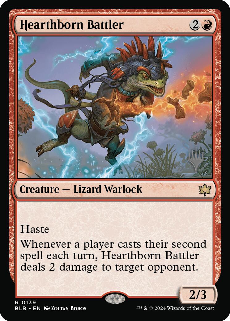 Hearthborn Battler (Promo Pack) [Bloomburrow Promos] | Enigma On Main