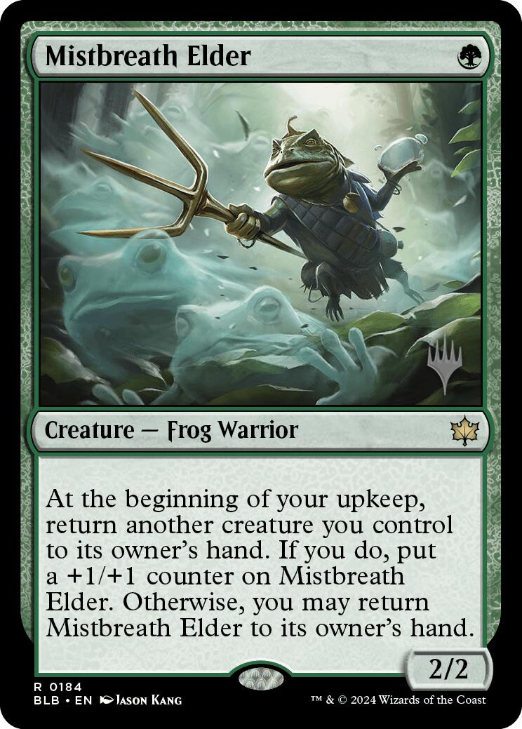 Mistbreath Elder (Promo Pack) [Bloomburrow Promos] | Enigma On Main