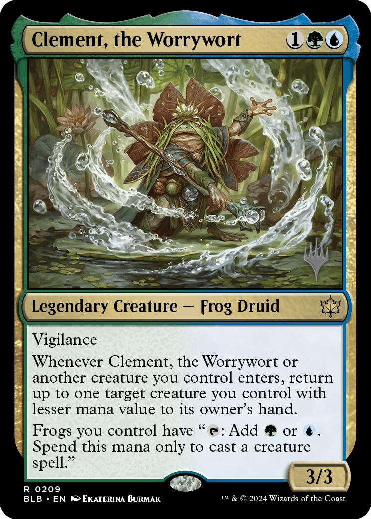 Clement, the Worrywort (Promo Pack) [Bloomburrow Promos] | Enigma On Main