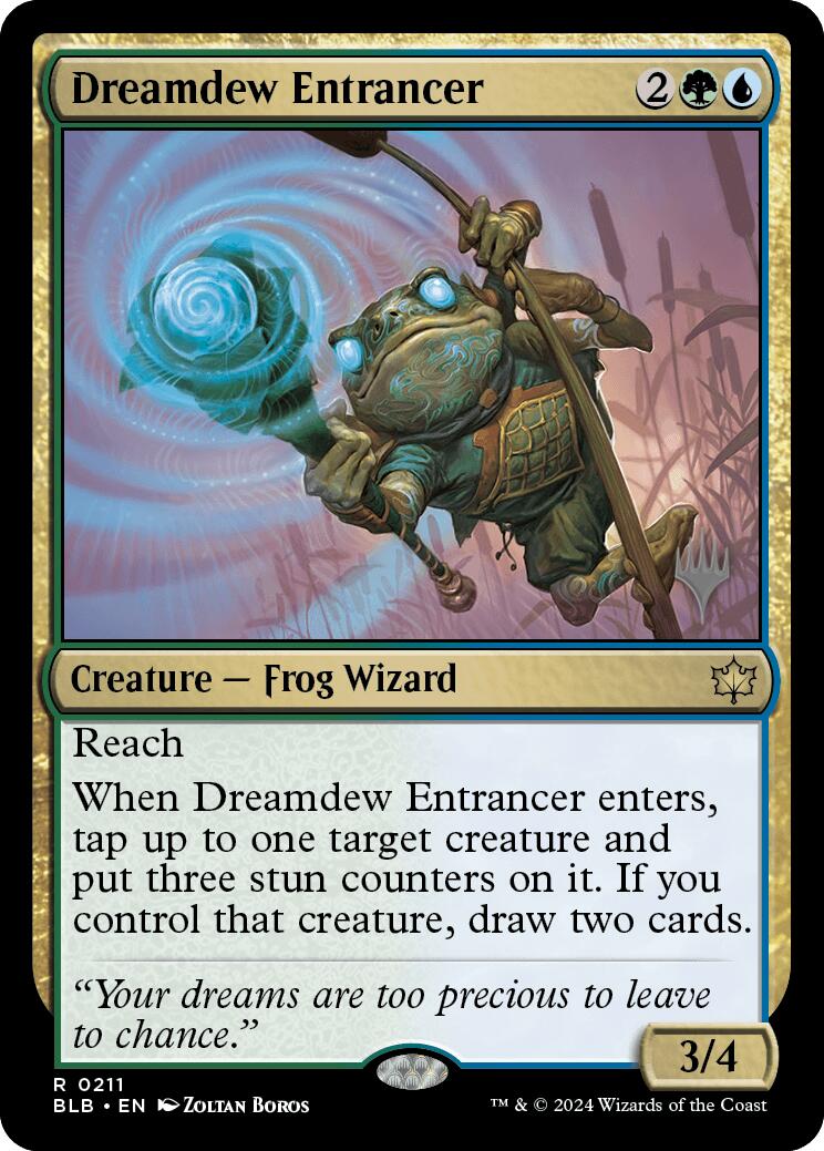 Dreamdew Entrancer (Promo Pack) [Bloomburrow Promos] | Enigma On Main