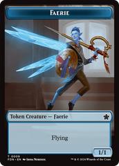 Soldier // Faerie Double-Sided Token [Foundations Tokens] | Enigma On Main