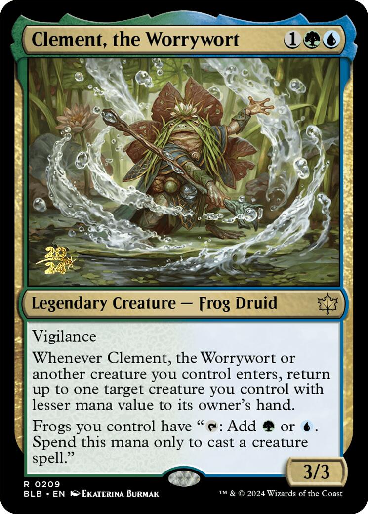 Clement, the Worrywort [Bloomburrow Prerelease Promos] | Enigma On Main