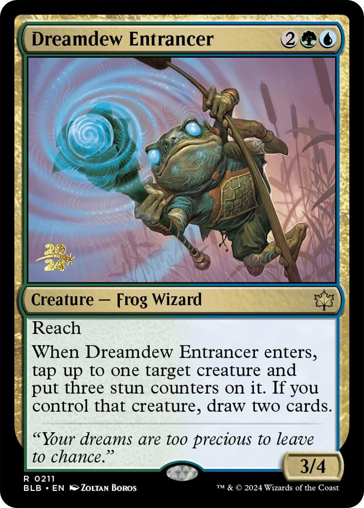 Dreamdew Entrancer [Bloomburrow Prerelease Promos] | Enigma On Main