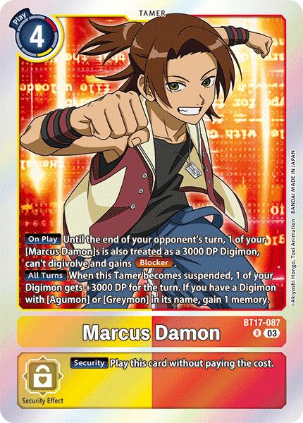 Marcus Damon [BT17-087] [Secret Crisis] | Enigma On Main