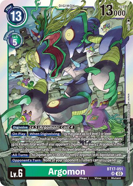 Argomon [BT17-051] - BT17-051 [Secret Crisis] | Enigma On Main