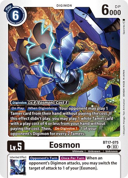 Eosmon [BT17-075] - BT17-075 [Secret Crisis] | Enigma On Main