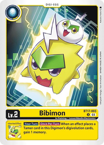 Bibimon [BT17-003] [Secret Crisis] | Enigma On Main