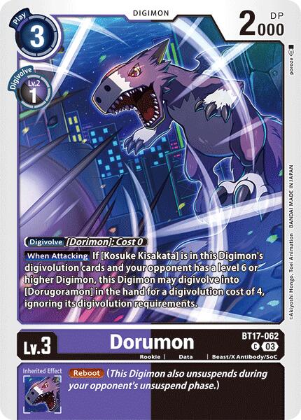 Dorumon [BT17-062] [Secret Crisis] | Enigma On Main