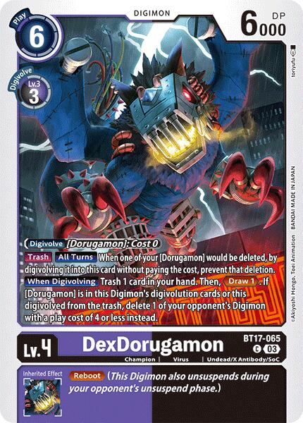 DexDorugamon [BT17-065] [Secret Crisis] | Enigma On Main