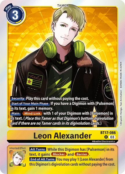 Leon Alexander [BT17-086] [Secret Crisis] | Enigma On Main