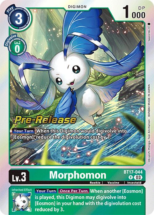 Morphomon [BT17-044] [Secret Crisis Pre-Release Cards] | Enigma On Main