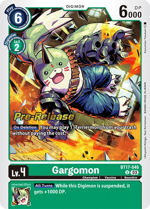 Gargomon [BT17-046] [Secret Crisis Pre-Release Cards] | Enigma On Main