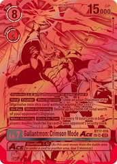 Gallantmon: Crimson Mode ACE [BT17-018] (Textured) [Secret Crisis] | Enigma On Main