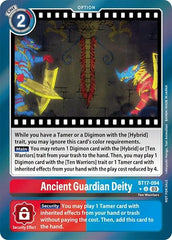 Ancient Guardian Deity [BT17-094] (Secret Crisis: Movie Memorial Pack) [Secret Crisis] | Enigma On Main