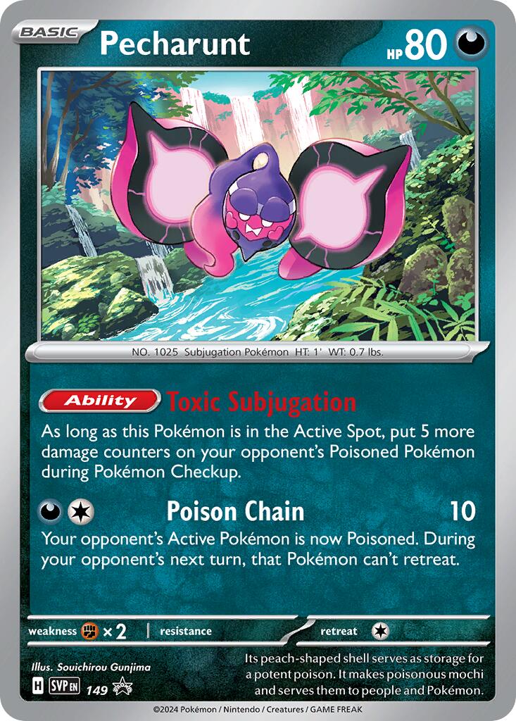 Pecharunt (149) [Scarlet & Violet: Black Star Promos] | Enigma On Main