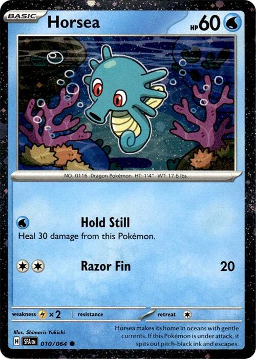 Horsea (010/064) (Cosmos Holo) [Miscellaneous Cards] | Enigma On Main