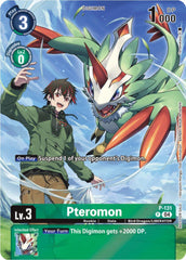 Pteromon [P-131] (Digimon Liberator Promotion) (Textured) [Promotional Cards] | Enigma On Main