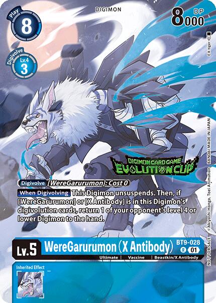 WereGarurumon (X Antibody) [BT9-028] (2024 Evolution Cup) [X Record Promos] | Enigma On Main