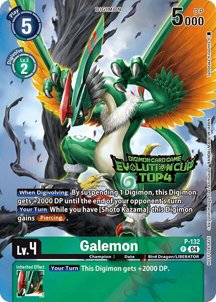 Galemon [P-132] (2024 Evolution Cup Top 4) [Promotional Cards] | Enigma On Main