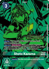 Shoto Kazama [P-133] (2024 Evolution Cup) [Promotional Cards] | Enigma On Main