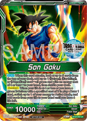 Son Goku // SS Son Goku, Beginning of a Legend (BT24-055) [Promotion Cards] | Enigma On Main