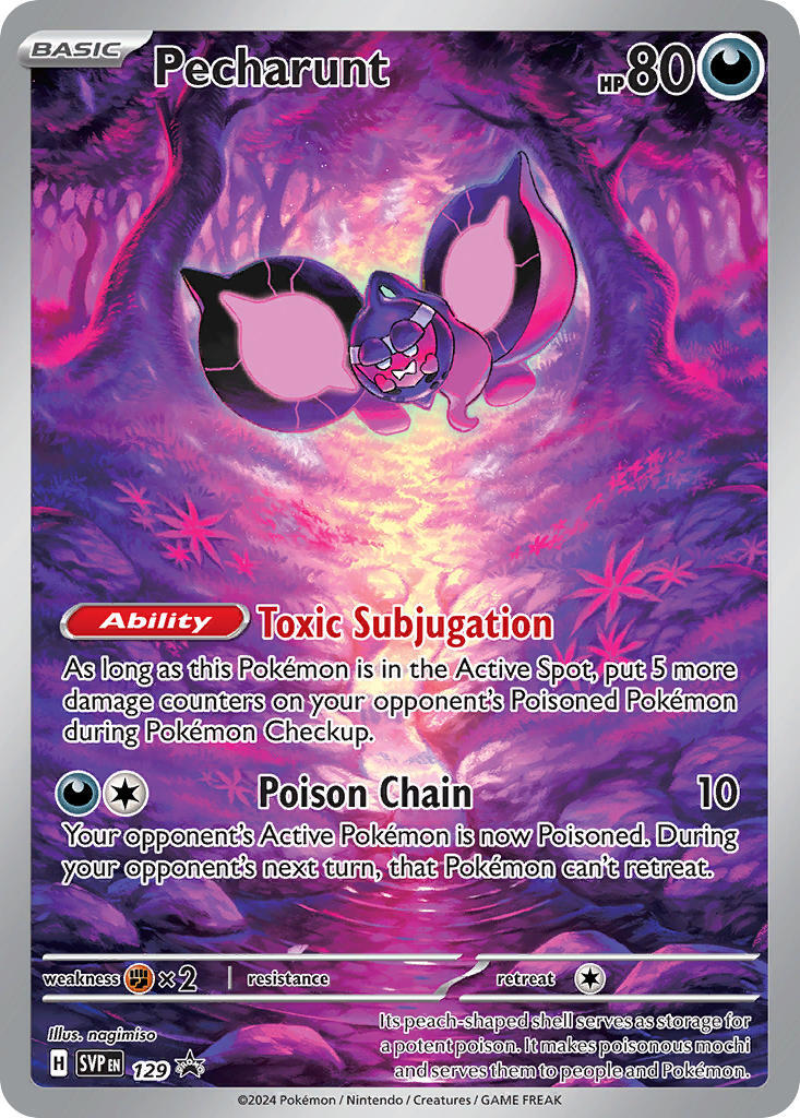 Pecharunt (129) [Scarlet & Violet: Black Star Promos] | Enigma On Main