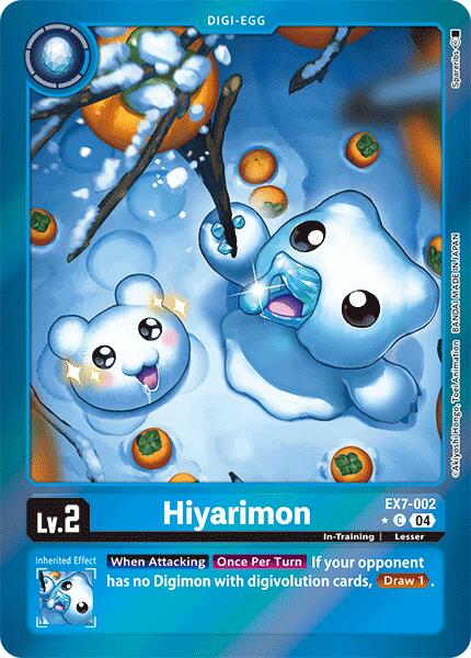 Hiyarimon [EX7-002] (Foil) [Digimon LIBERATOR] | Enigma On Main