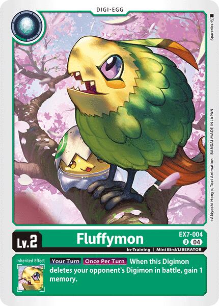 Fluffymon [EX7-004] [Digimon LIBERATOR] | Enigma On Main