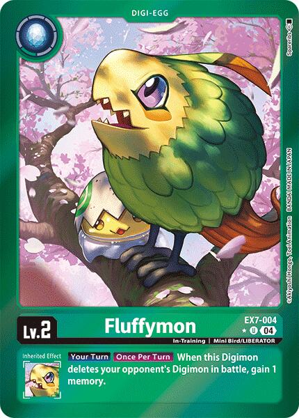 Fluffymon [EX7-004] (Foil) [Digimon LIBERATOR] | Enigma On Main