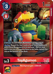 ToyAgumon [EX7-008] - EX7-008 (Foil) [Digimon LIBERATOR] | Enigma On Main