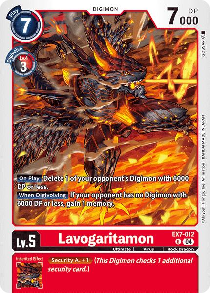 Lavogaritamon [EX7-012] [Digimon LIBERATOR] | Enigma On Main