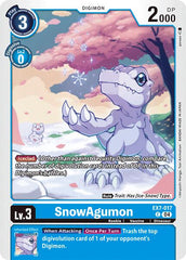 SnowAgumon [EX7-017] [Digimon LIBERATOR] | Enigma On Main