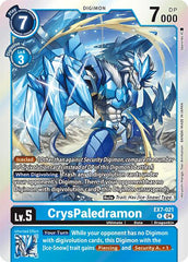 CrysPaledramon [EX7-021] [Digimon LIBERATOR] | Enigma On Main