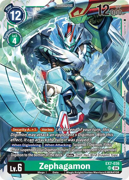 Zephagamon [EX7-036] [Digimon LIBERATOR] | Enigma On Main