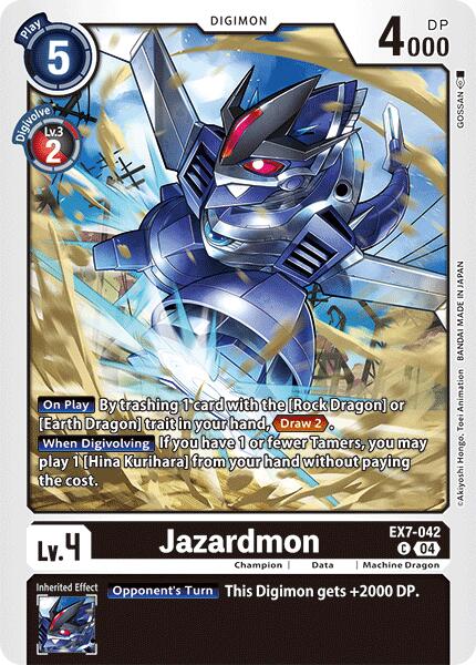 Jazardmon [EX7-042] [Digimon LIBERATOR] | Enigma On Main