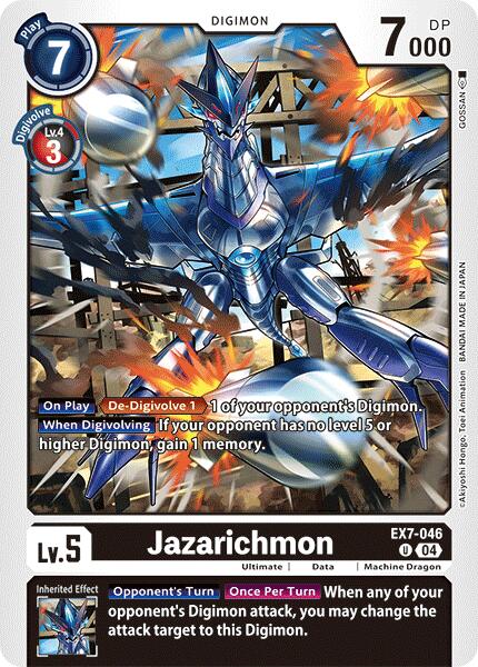 Jazarichmon [EX7-046] [Digimon LIBERATOR] | Enigma On Main