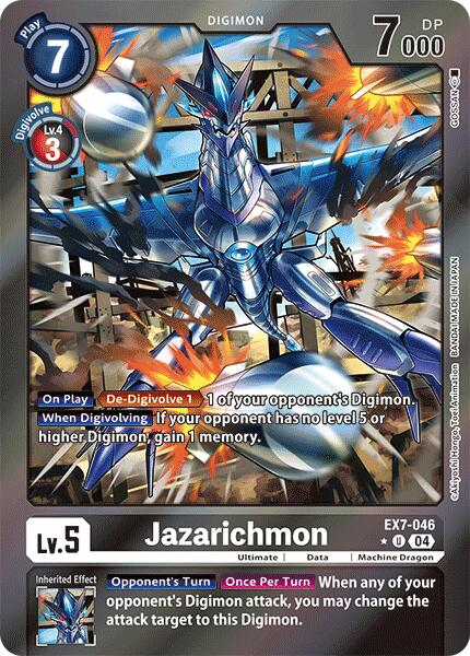 Jazarichmon [EX7-046] (Foil) [Digimon LIBERATOR] | Enigma On Main